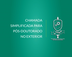 PPGCM divulga chamada simplificada para Pró-Estratégia