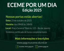 ECEME por um dia 2025